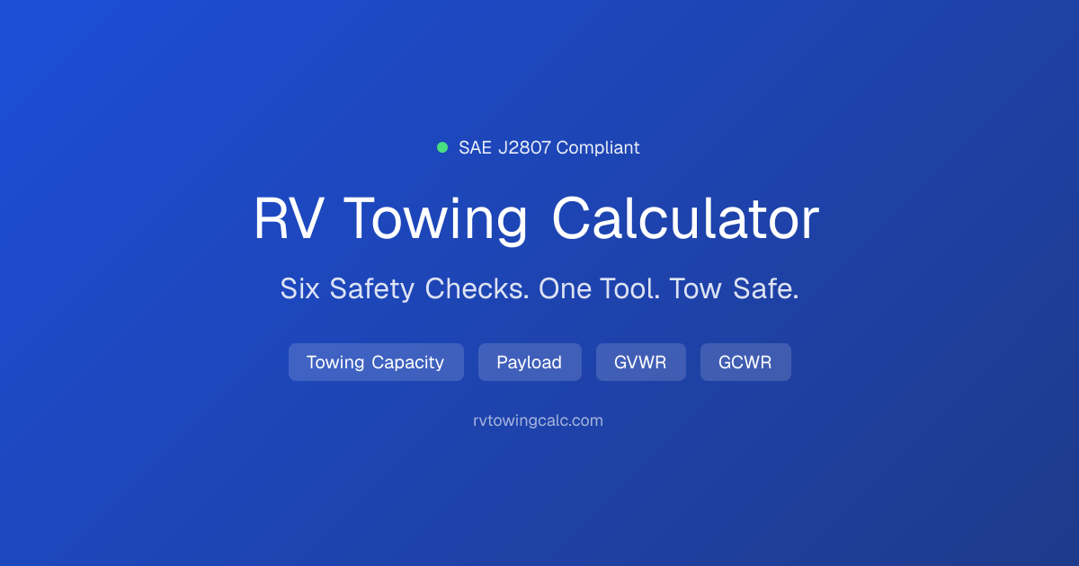 Can a Ford Maverick Tow a Travel Trailer? The 40 Sq Ft Limit | RV TowCalc